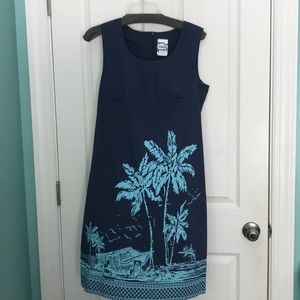 Disney Sleeveless Long Women’s Dress in Navy